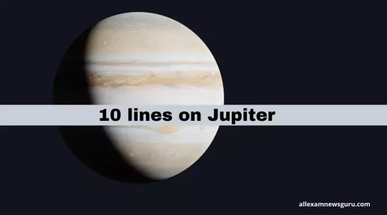 This is about: 10 lines on Jupiter