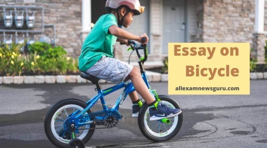 This shows: essay on bicycle