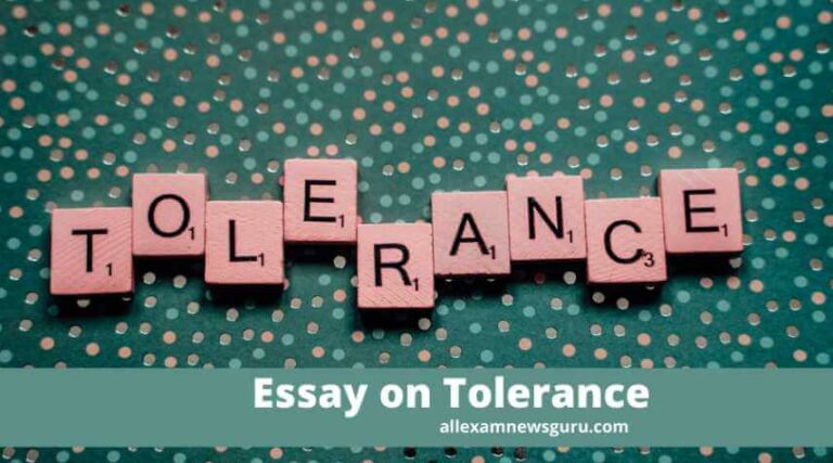 This shows:essay on tolerance