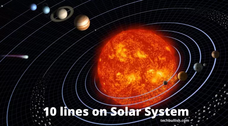 Lines on Solar System
